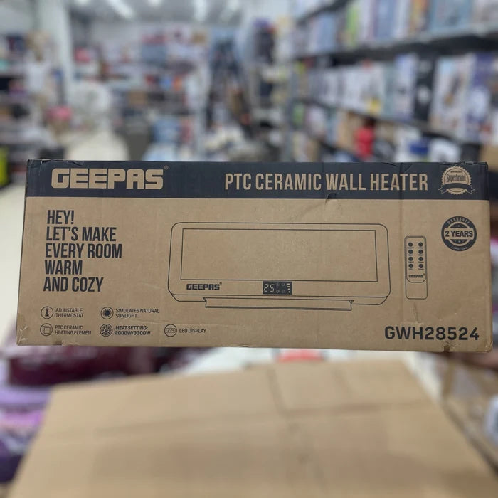Geepas PTC Ceramic Wall Heater 28524 GM Electronic