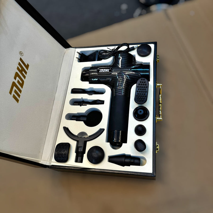 Imported MDHL 12-in-1 Powerful Massager with Leather Case Quetta Imports