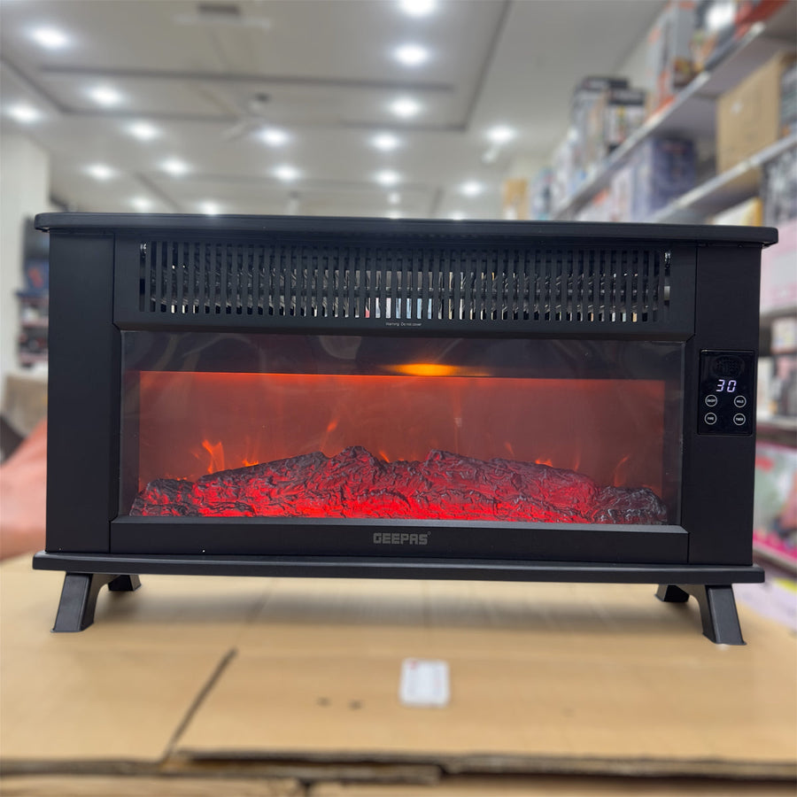 Geepas Convection Fireplace Heater 28513 GM Electronic