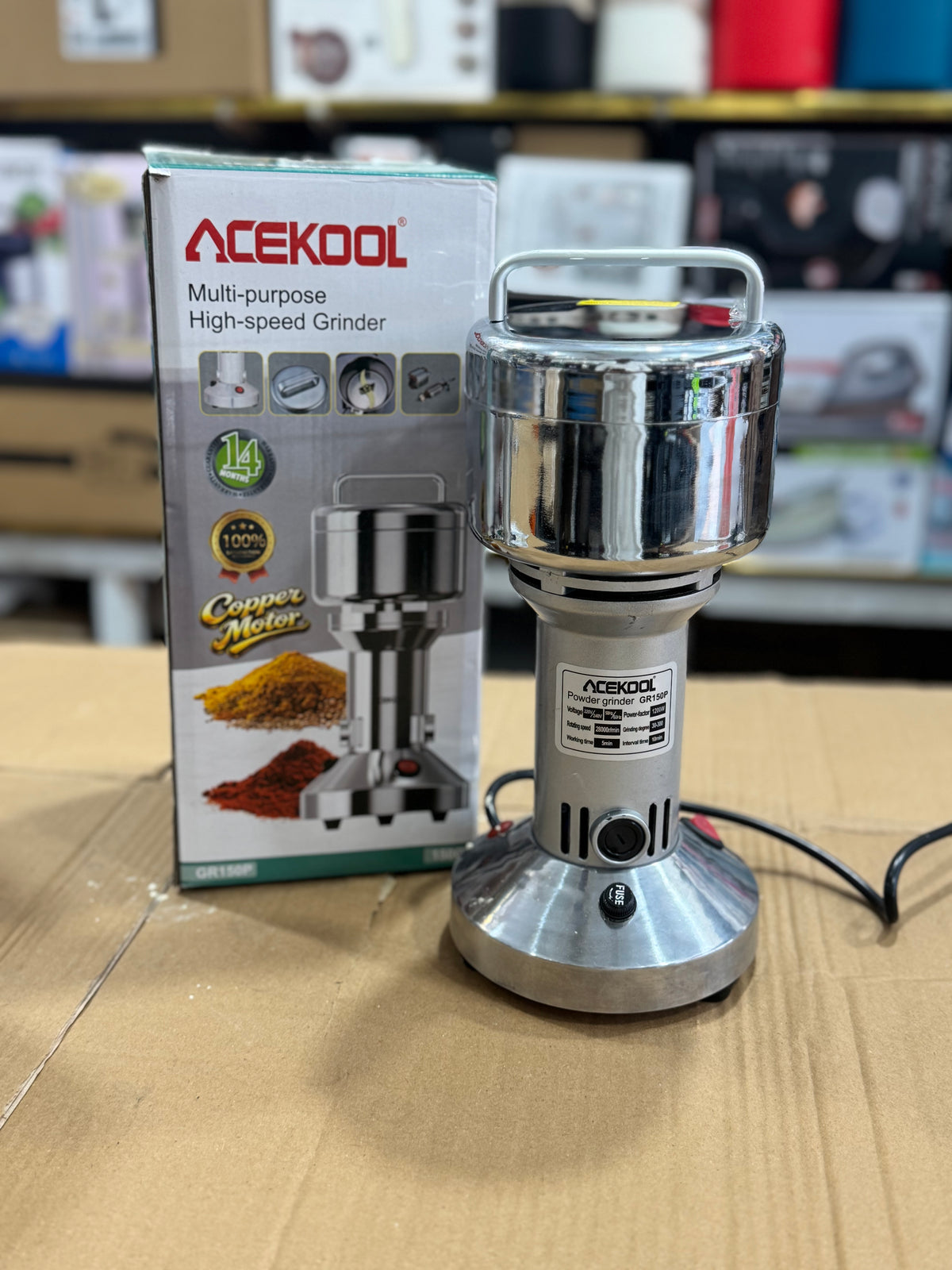 Acekool GR150P Powder Grinder GM Electronic