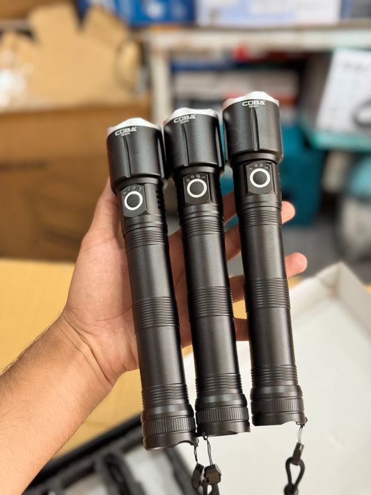 COBA CB-2074-3 LED Flashlight 3 Pcs GM Electronic