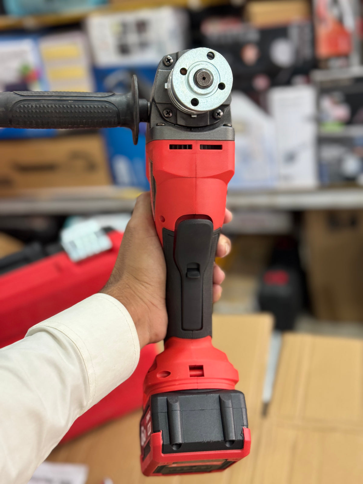 Milwaukee Commercial 5-Inch Cordless Angle Grinder GM Electronic