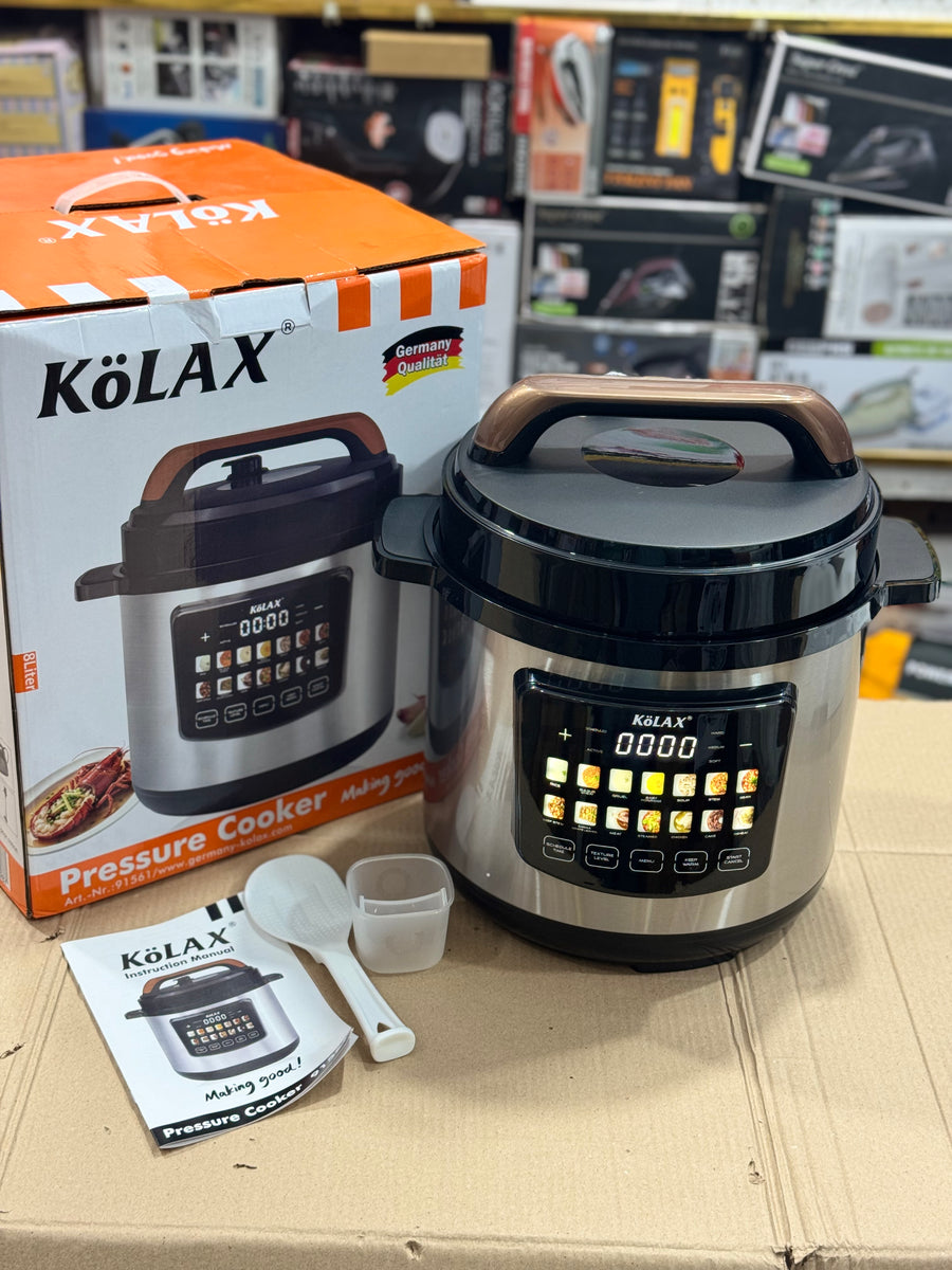Kolax Electric Pressure Cooker 8 GM Electronic