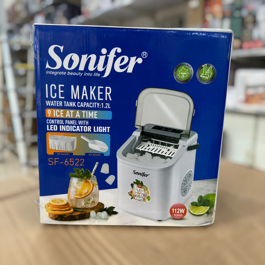 Imported Sonifer 1.2L Ice Maker SF-6522 - GM Electronic