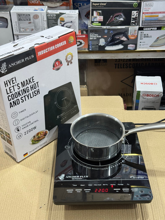 Ancher Plus Induction Cooker 2200W GM Electronic