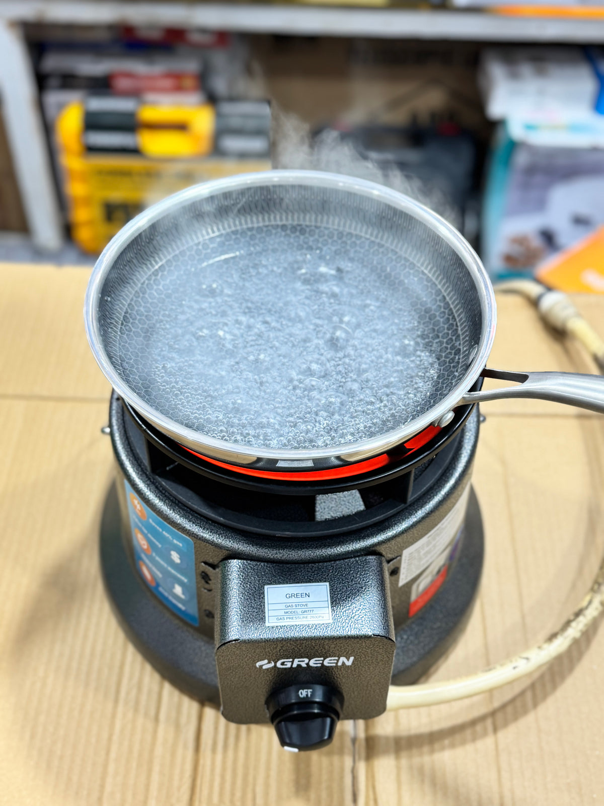 Green GR777 Single Burner Gas Stove