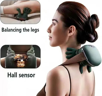 Hand-Shaped Shoulder and Neck Massager