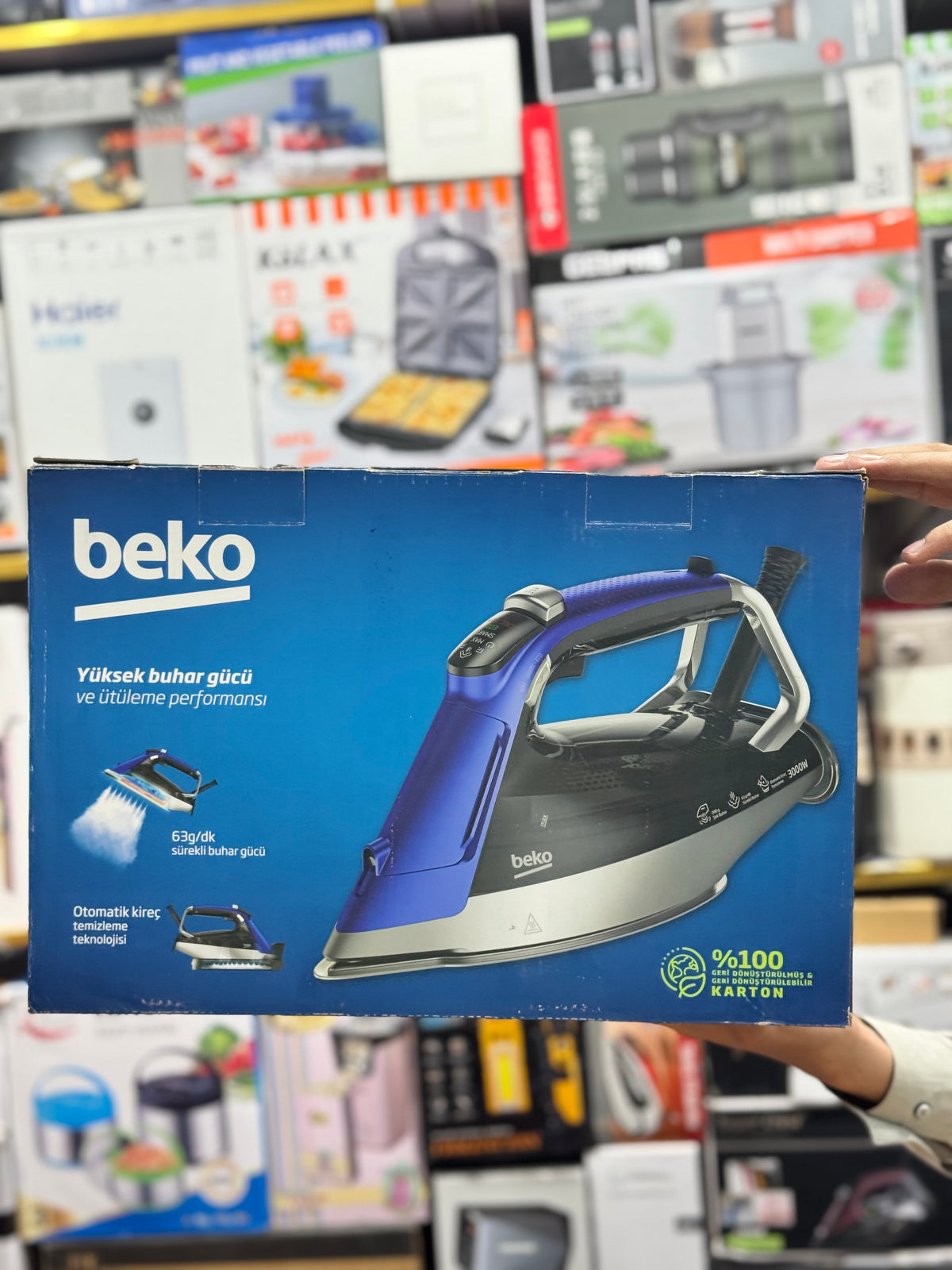 Beko 3000W Steam Iron GM Electronic
