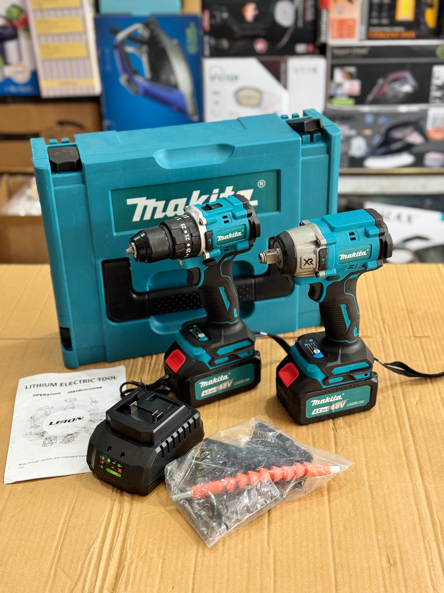 Makita 48V Cordless Drill & Impact Wrench GM Electronic