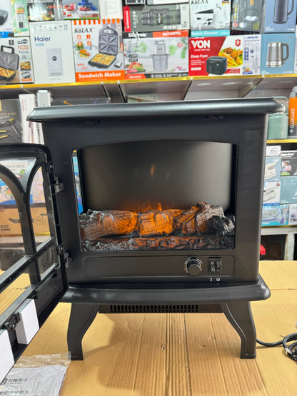 Danasd Electric Fireplace Heater with Flame Effect (SC507-17) GM Electronic