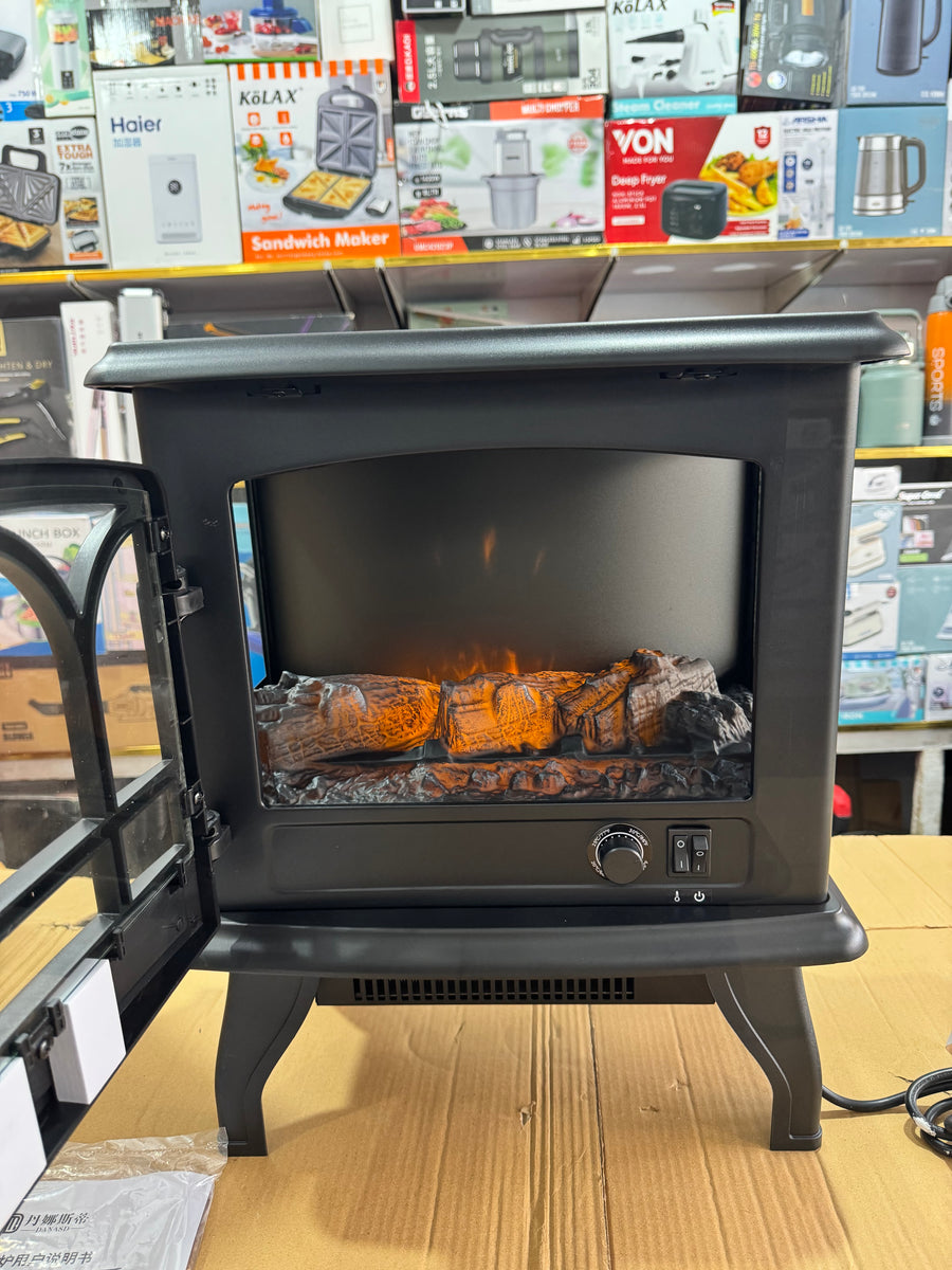 Danasd Electric Fireplace Heater with Flame Effect (SC507-17) GM Electronic