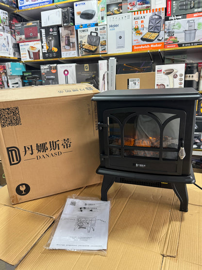 Danasd Electric Fireplace Heater with Flame Effect (SC507-17) GM Electronic