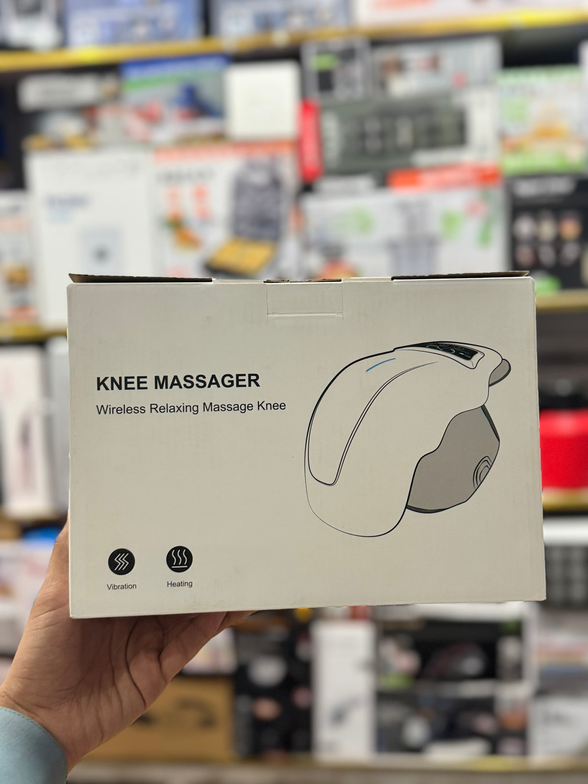 Wireless Knee Massager with Heat and Vibra GM Electronic