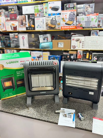 Green Heater Electric and Gas With Three Year Warranty GM Electronic