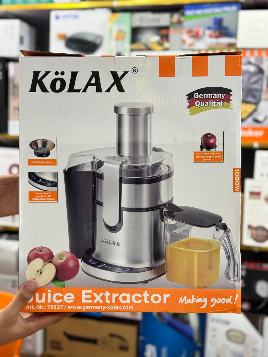 KöLAX Stainless Steel Electric Juice Extractor | Premium German Quality GM Electronic