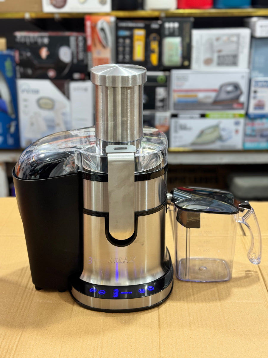 KöLAX Stainless Steel Electric Juice Extractor | Premium German Quality GM Electronic