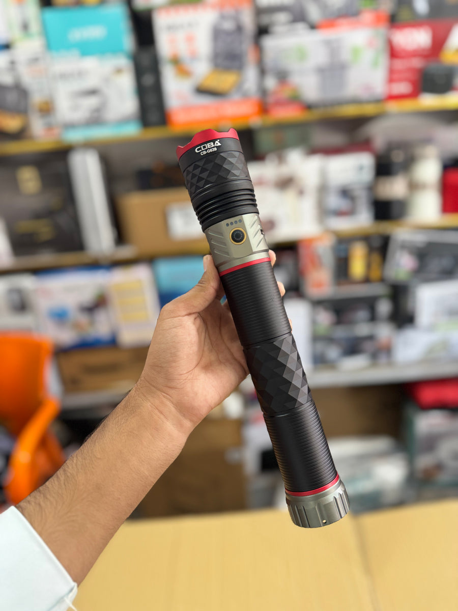 COBA CB-G639 Rechargeable Flashlight GM Electronic