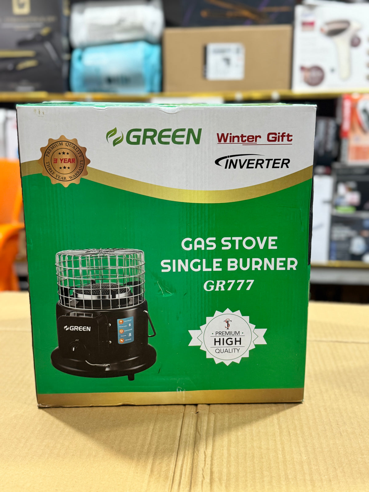 Green GR777 Single Burner Gas Stove