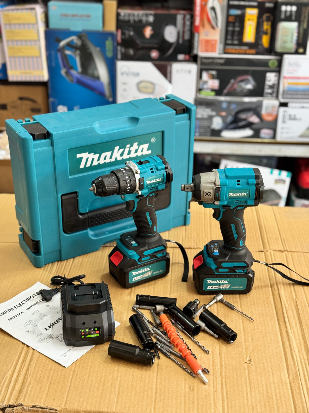 Makita 48V Cordless Drill & Impact Wrench GM Electronic