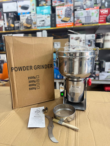 Super Crest 3000g Powder Grinder GM Electronic