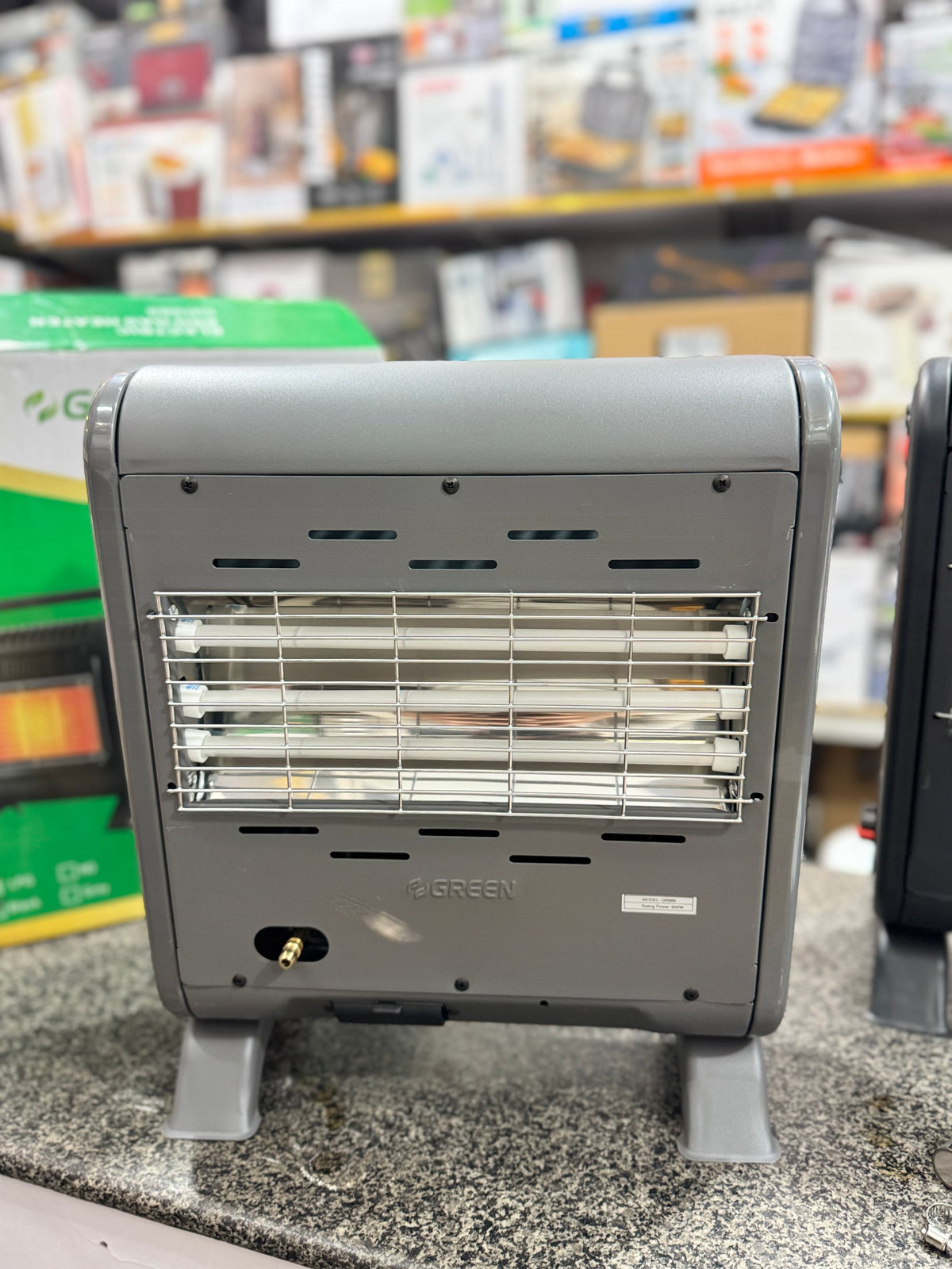 Green Heater Electric and Gas With Three Year Warranty GM Electronic