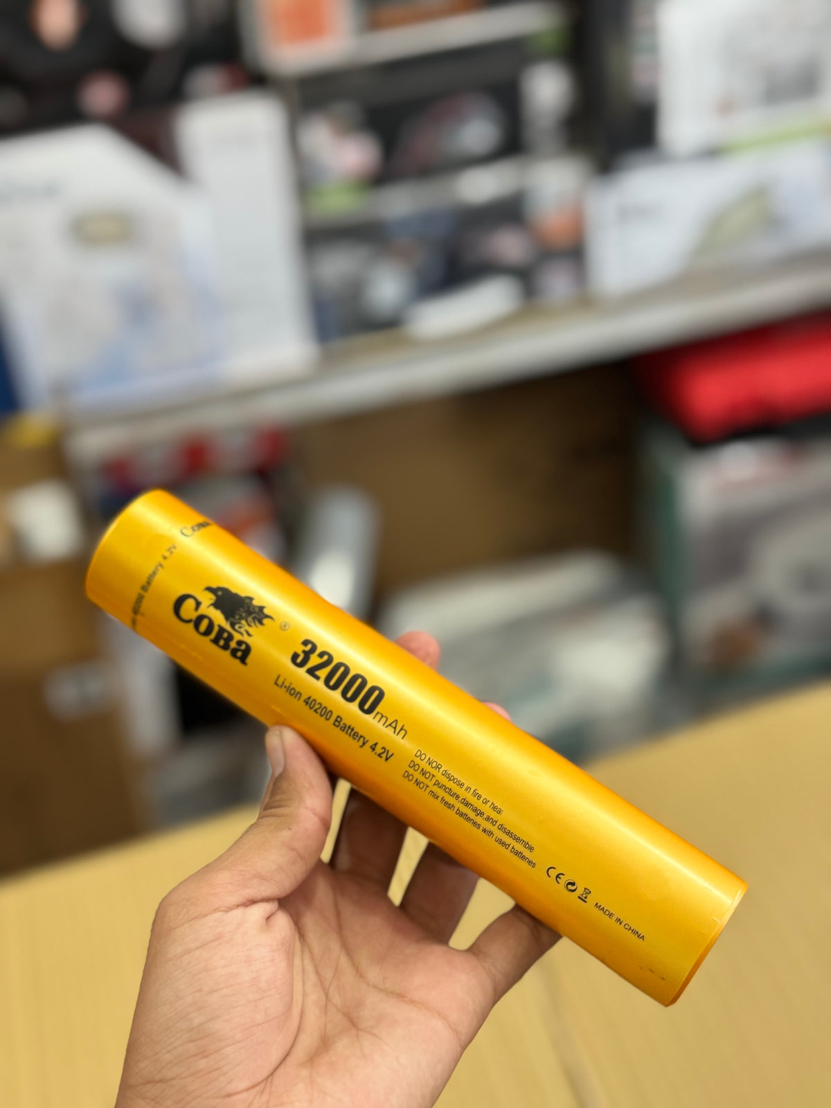 COBA CB-G639 Rechargeable Flashlight GM Electronic
