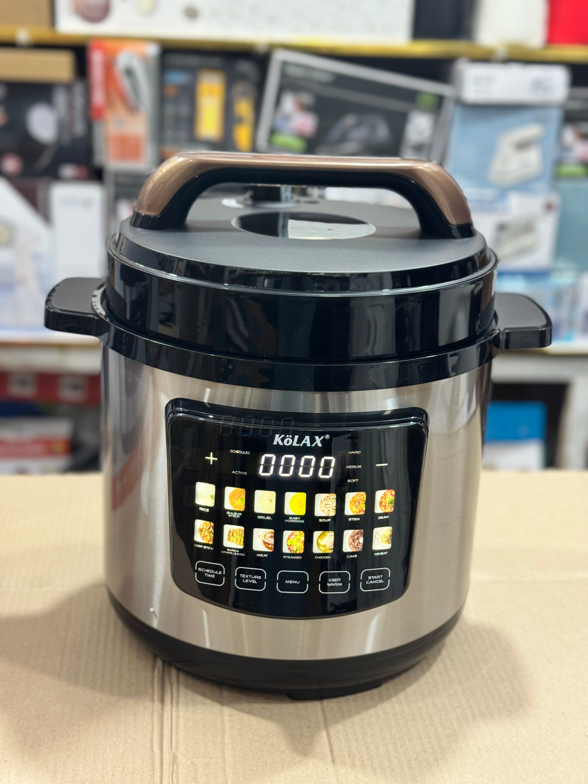 Kolax Electric Pressure Cooker 8 GM Electronic