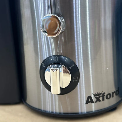 Axford Citrus Juicer with 65mm Wide Feed Chute