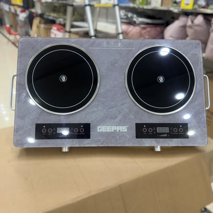 Geepas GIC6134P 4400W Digital Infrared Double Cooker