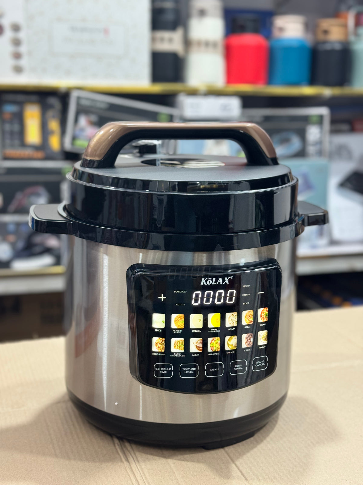 Kolax Electric Pressure Cooker 8 GM Electronic
