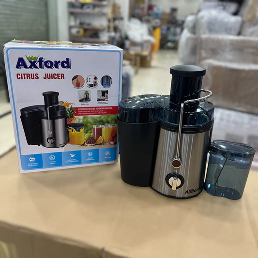 Axford Citrus Juicer with 65mm Wide Feed Chute