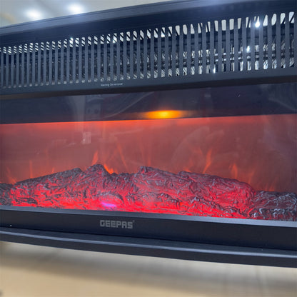 Geepas Convection Fireplace Heater 28513 GM Electronic