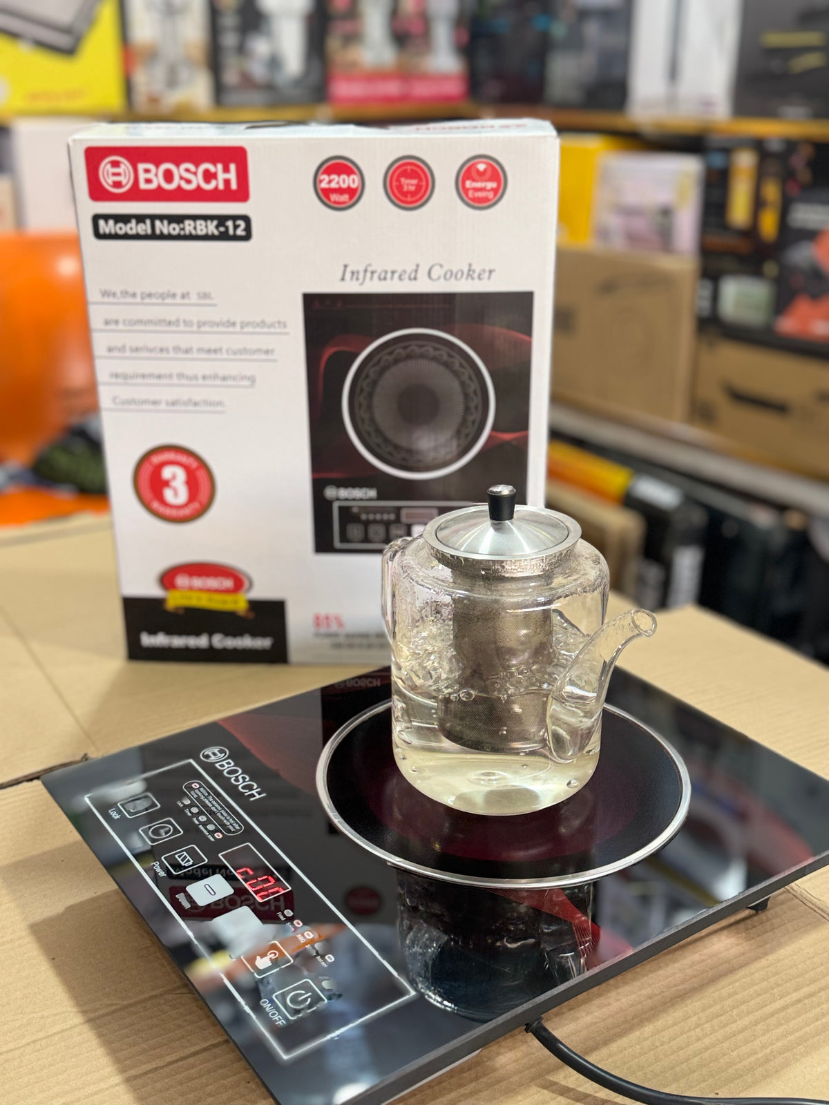 Bosch RBK-12 Infrared Cooker 2200W G.M Electronices