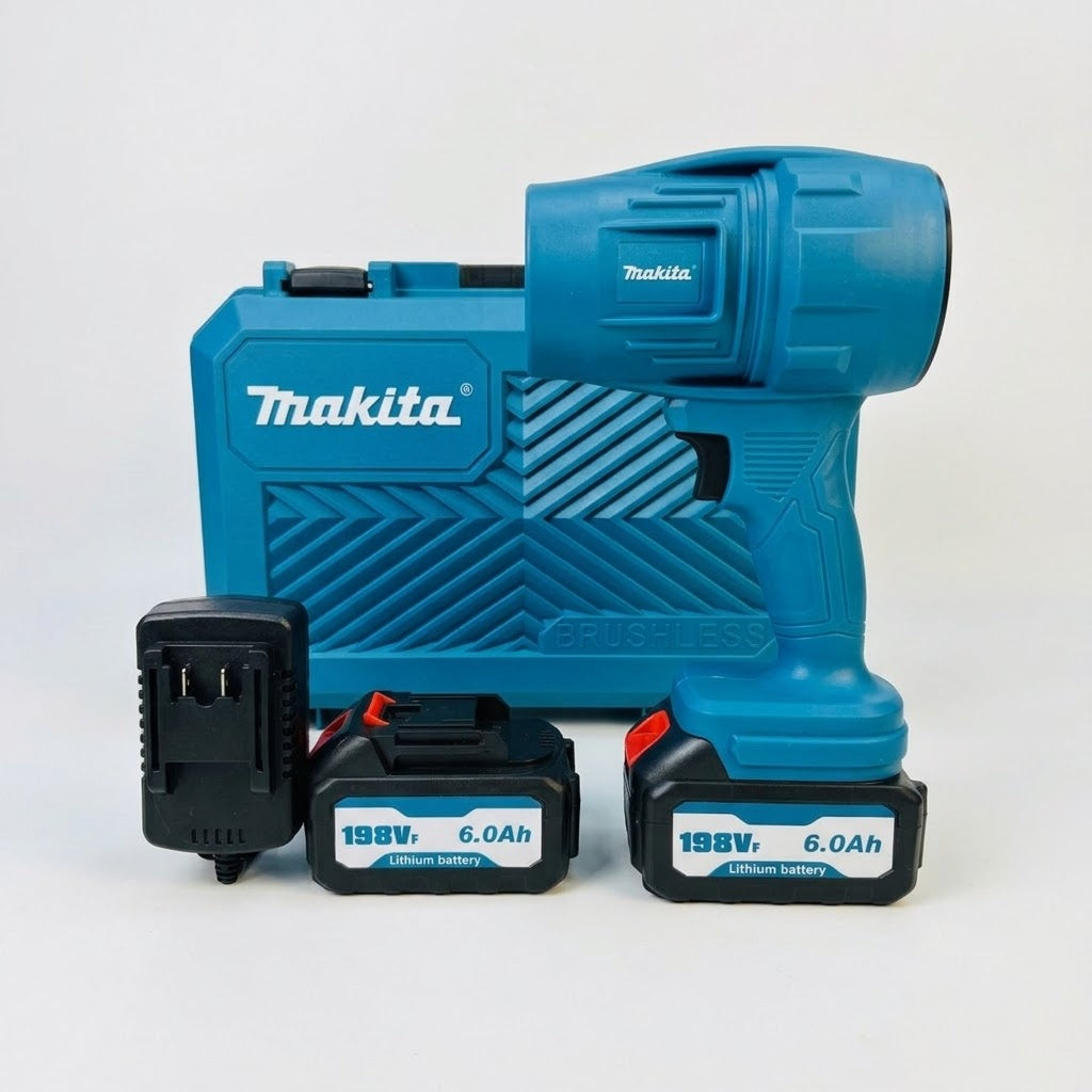 Makita Cordless Brushless Heat Gun with 2 Batteries & Case GM Electronic