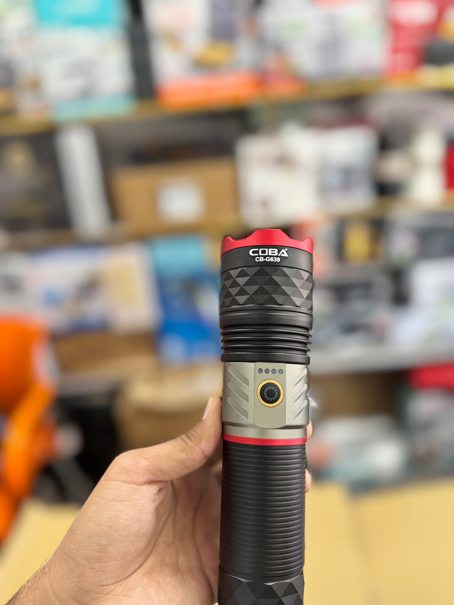 COBA CB-G639 Rechargeable Flashlight GM Electronic