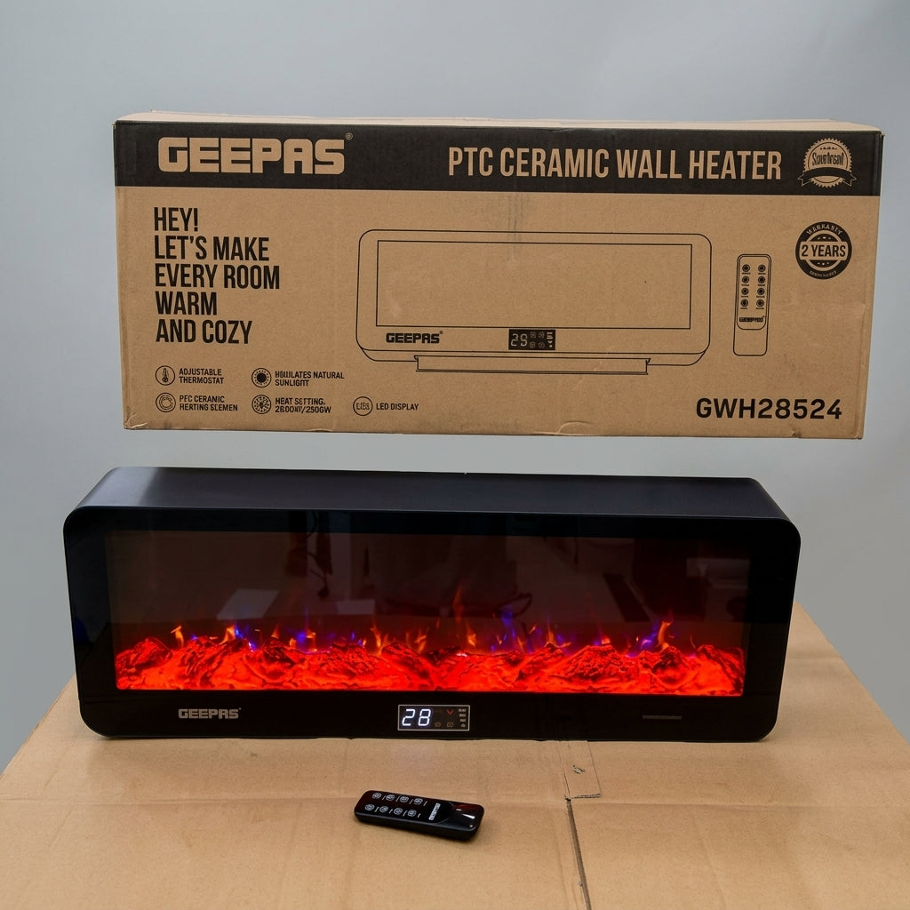 Geepas PTC Ceramic Wall Heater 28524 GM Electronic