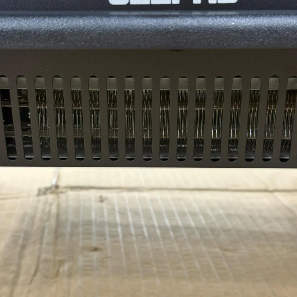 Geepas Electric Heater GRH28584P with Real Log Flame Effect | Freestanding Room Heater