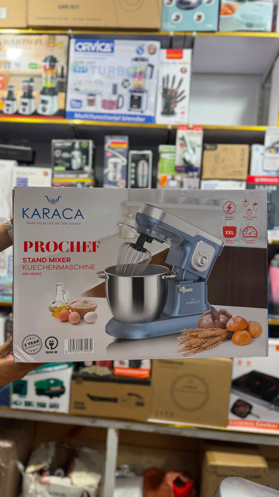 KARACA Prochef Stand Mixer 8L - GM Electronic