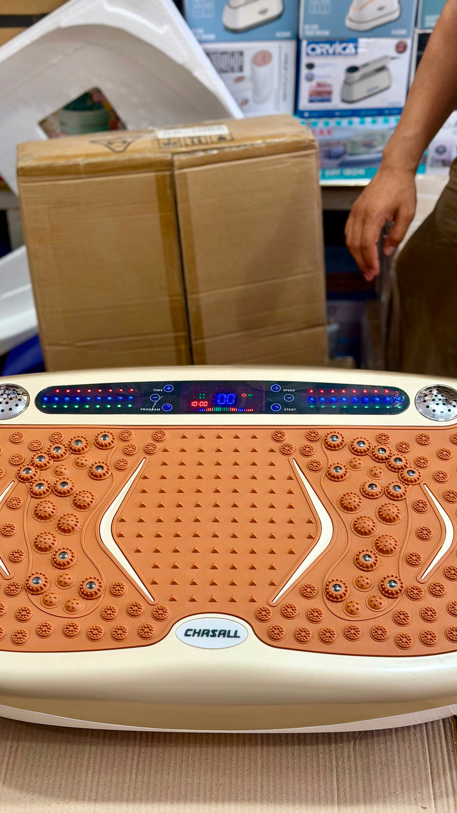 Imported Chasall Whole Body Vibration Plate Exercise Machine Quetta Imports