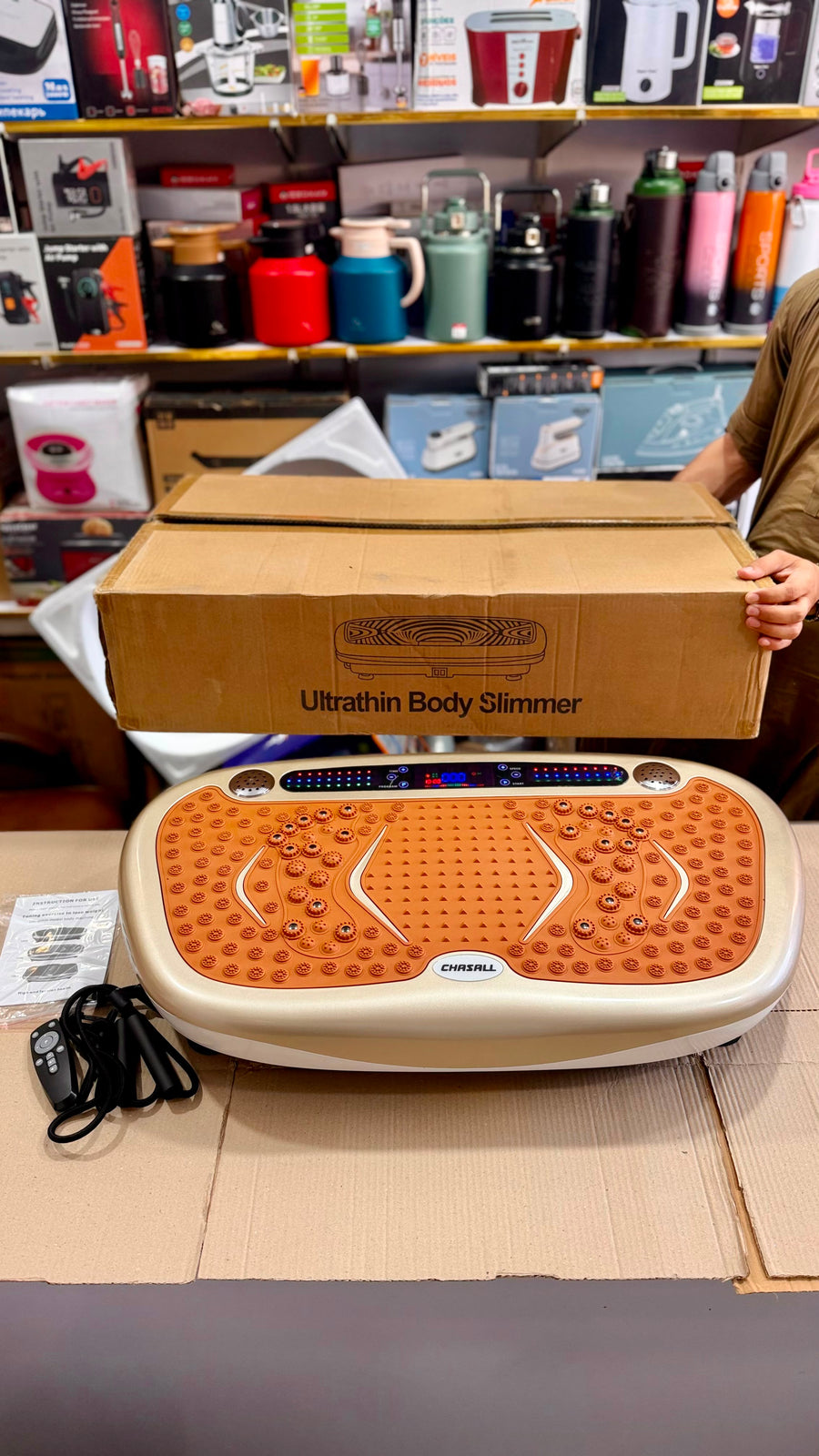 Imported Chasall Whole Body Vibration Plate Exercise Machine Quetta Imports