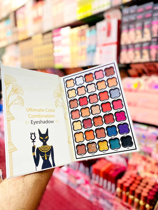 Nora Flowers Beauty Book Makeup Kit 5-in-1 – Eyebrow Powder & Makeup Palette