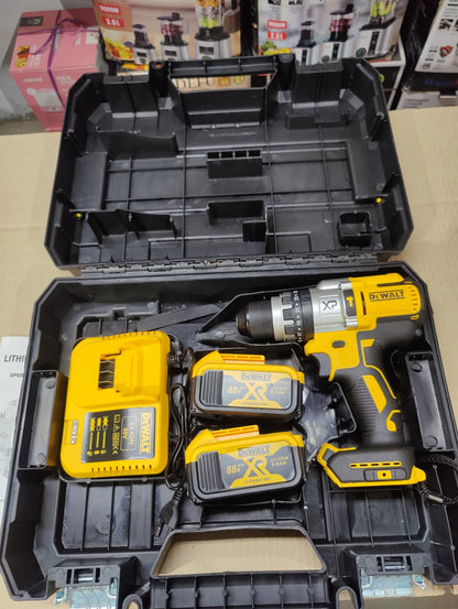 DeWalt 88V Max XR Cordless Brushless Drill Kit (13mm Chuck, 2x Battery)