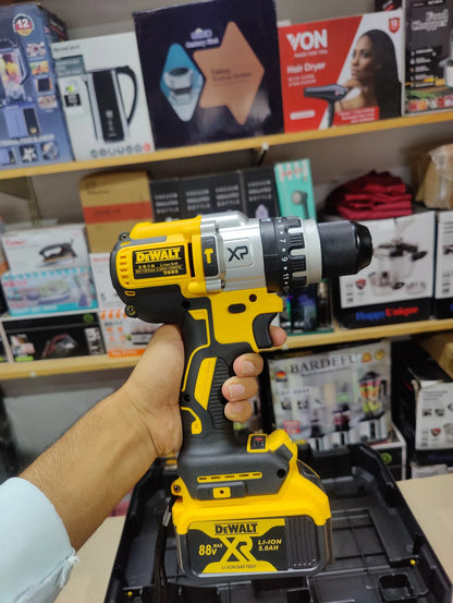 DeWalt 88V Max XR Cordless Brushless Drill Kit (13mm Chuck, 2x Battery)