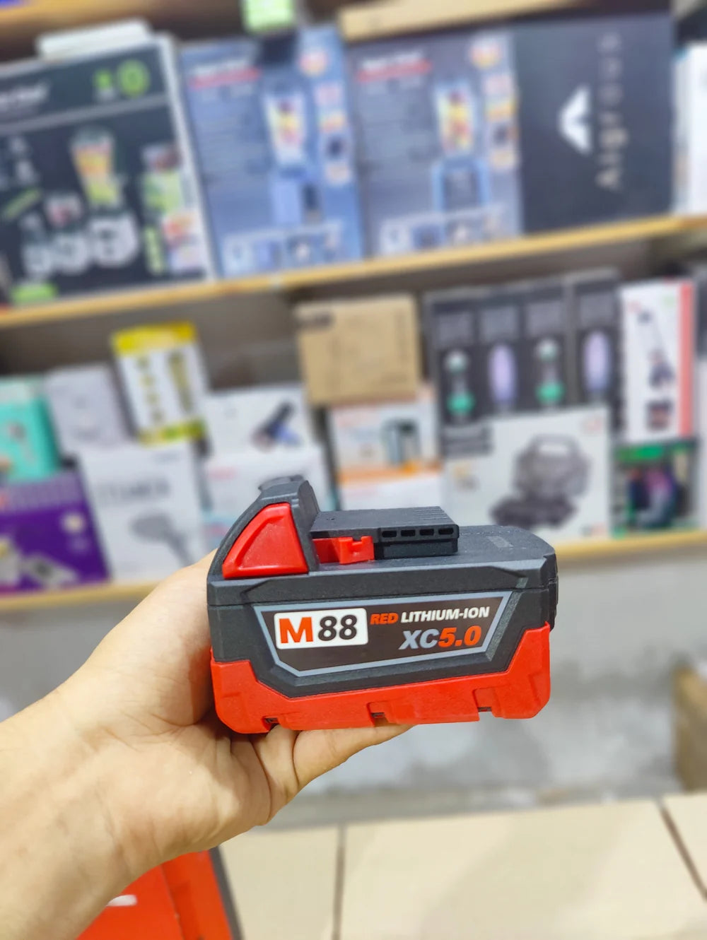 Milwaukee M18 FUEL Style Cordless Impact Drill Kit (13mm Metal Chuck, 2x M88 Batteries)