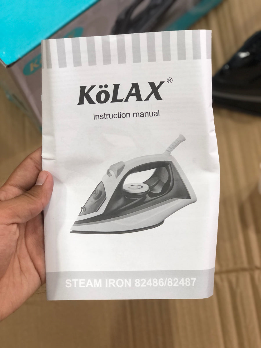Imported Kolax Steam Iron - GM Electronic