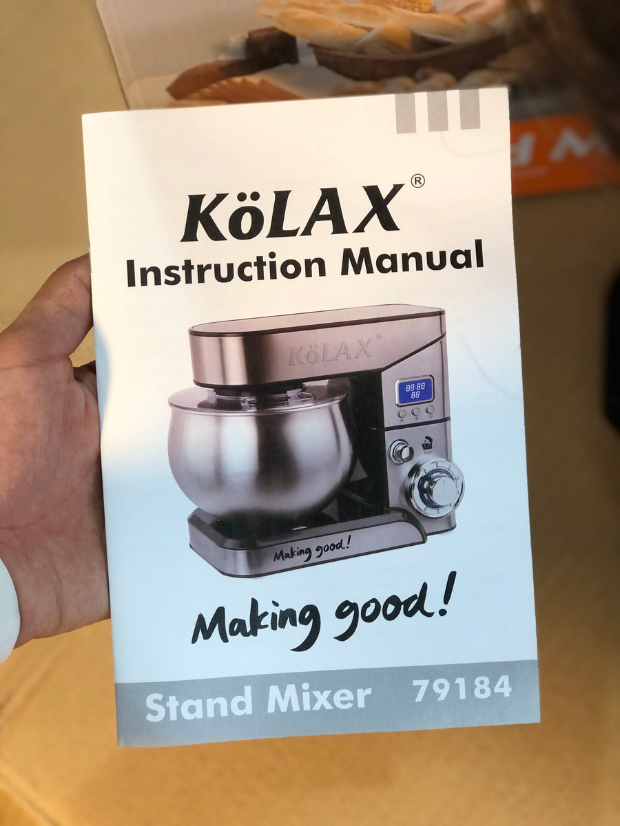 KOLAX 5L Digital Stand Mixer NR79184 - GM Electronic
