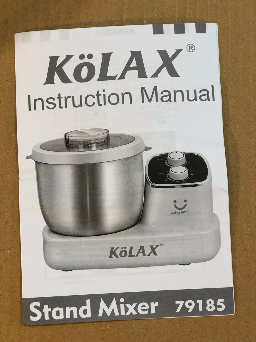 KOLAX Germany 7L Dough Maker 79185 - GM Electronic