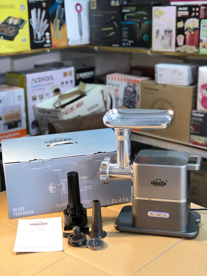 Uakeen Electric Meat Mincer ZL-616 - GM Electronic