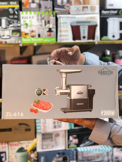 Uakeen Electric Meat Mincer ZL-616 - GM Electronic