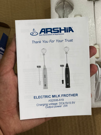 Arshia 3 in 1 Milk Coffee Frother & Egg Whisker 2506-619 - GM Electronic